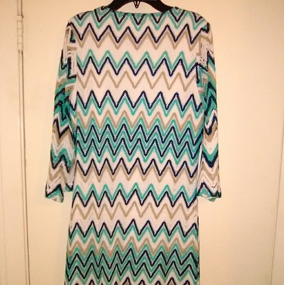 Tacera chevron pattern dress - Picture 5 of 5
